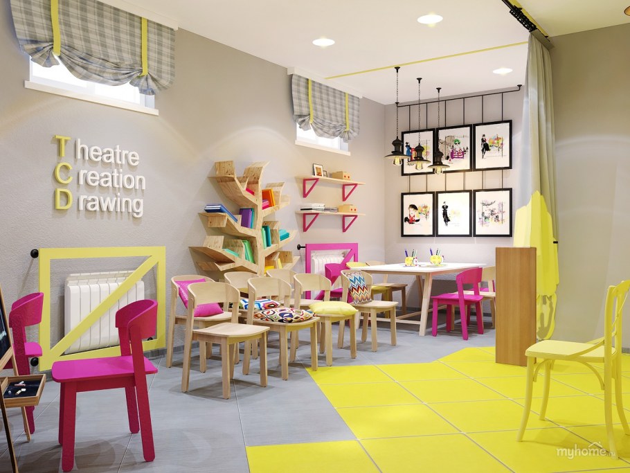 Интерьер детского центра