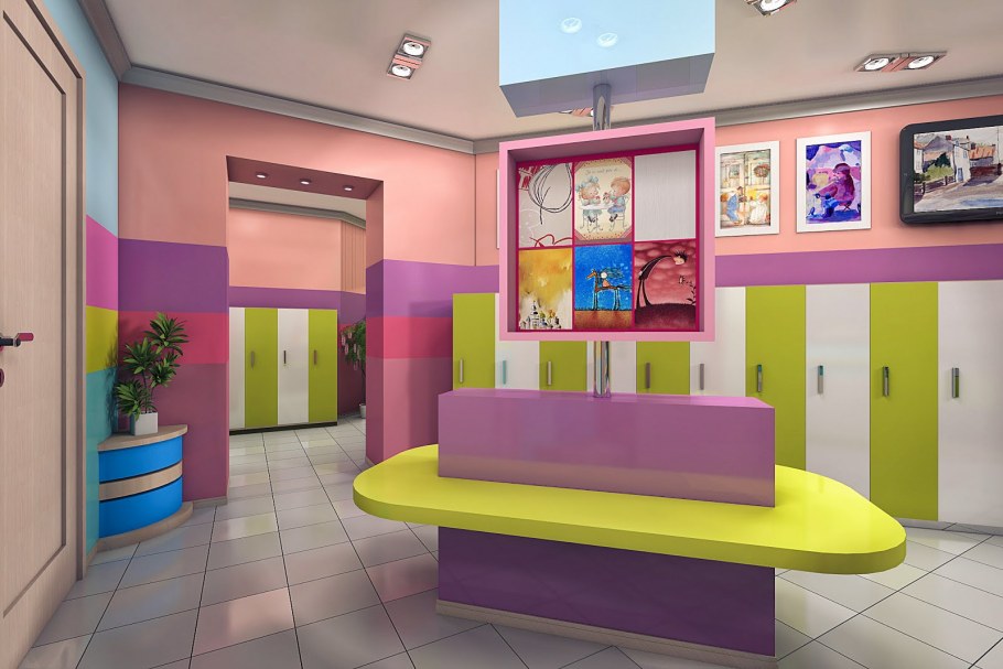 Интерьер детского садика