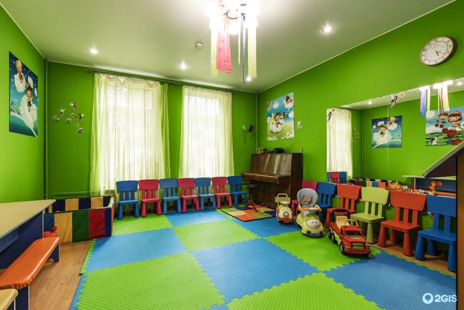 Интерьер детской творческой студии