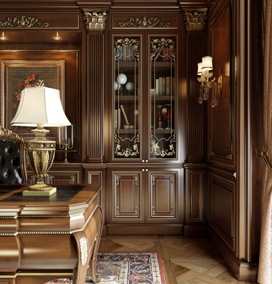 Самый красивый шикарный классика шкаф