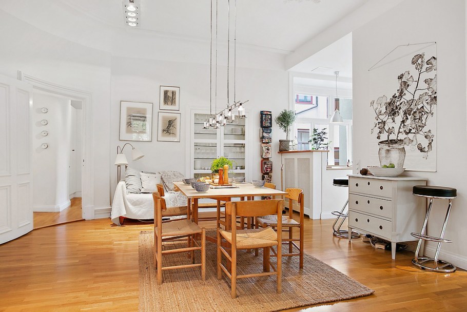 Скандинавский стиль в интерьере сталинки