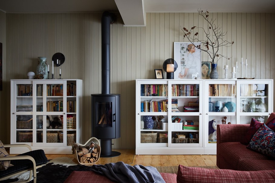 Гостиная икеа хавста