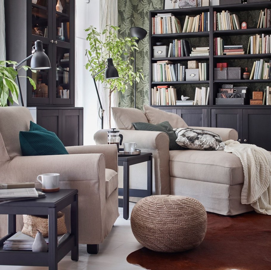 Ikea мебель для гостиной хавста