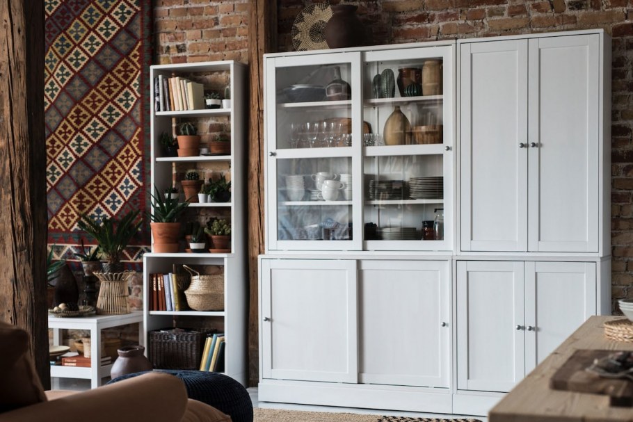 Мальшё шкаф-витрина икеа