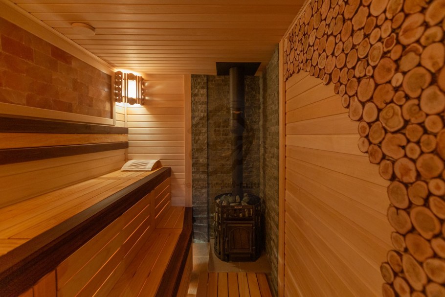 Внешняя отделка бани