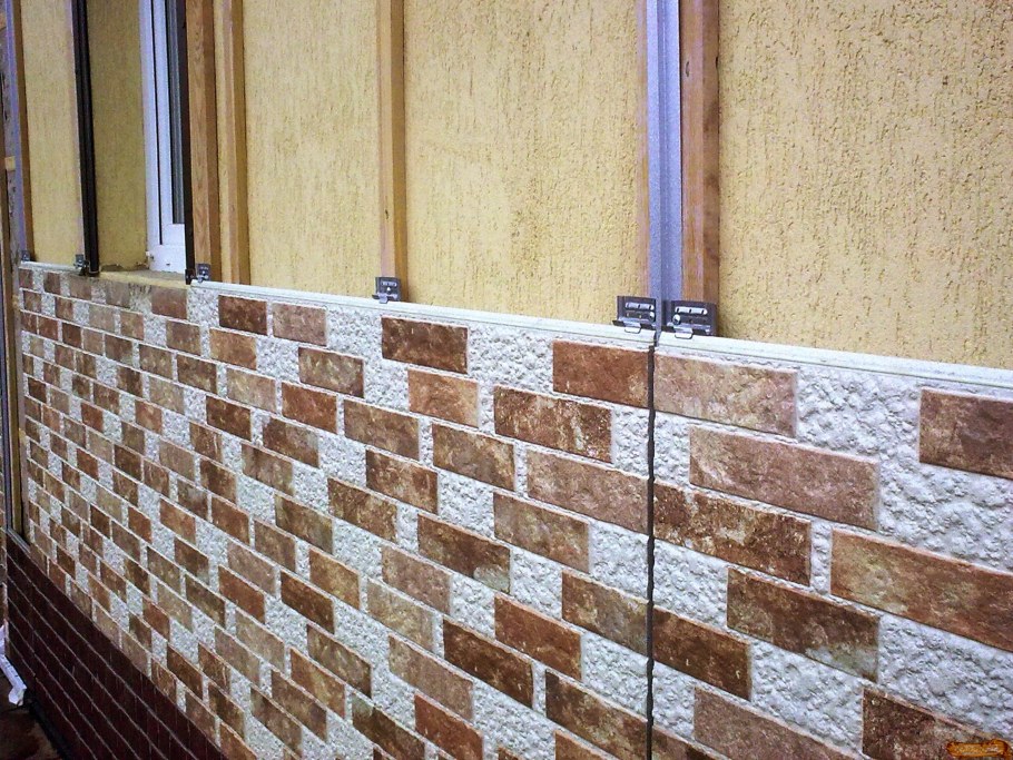 Краспан фиброцементные панели под кирпич