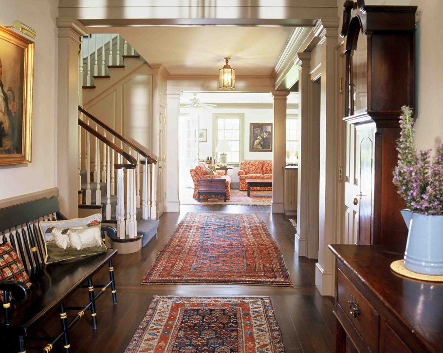 Ковры для холла в американском стиле