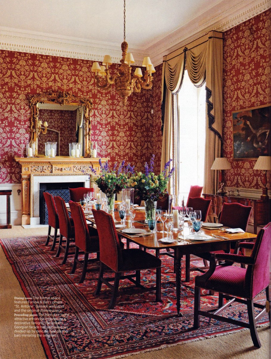 Ковер в английском стиле