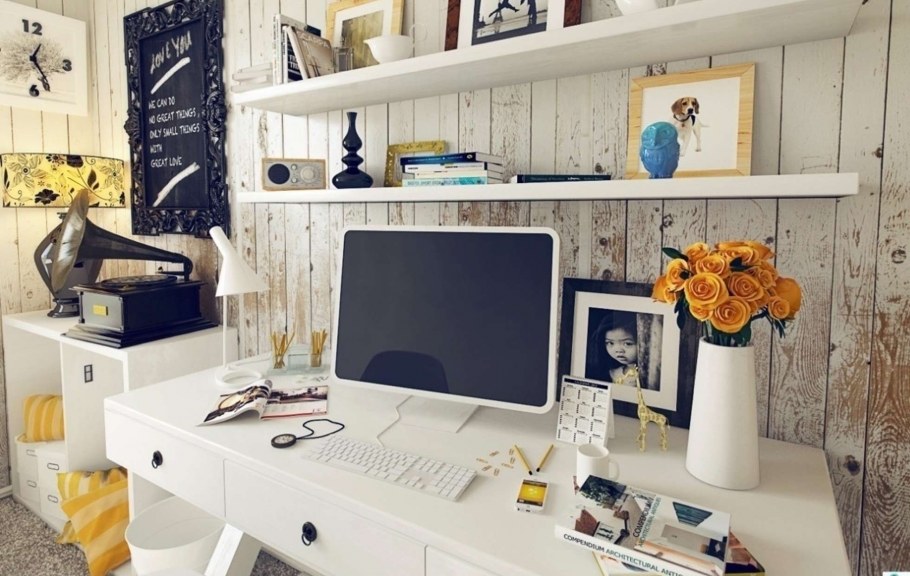 Уютное рабочее место