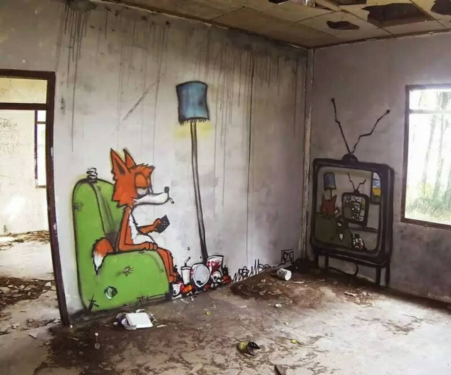 Арты на стенах в квартире