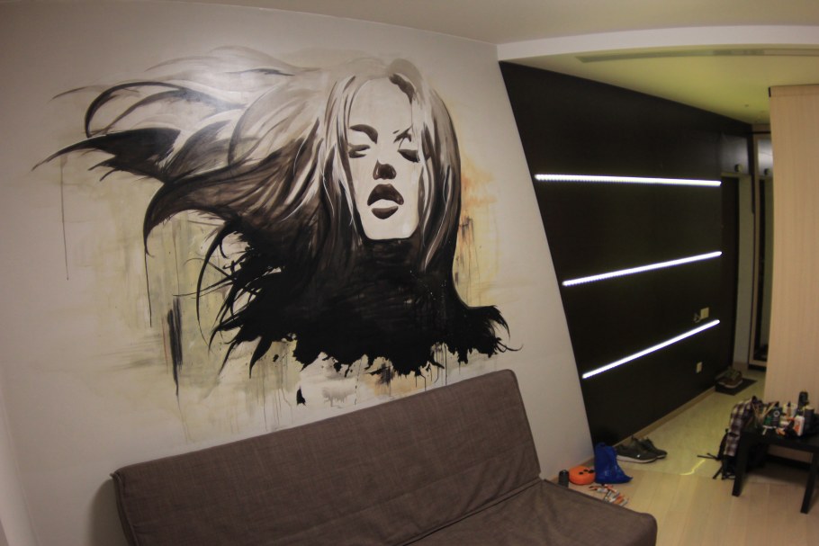 Роспись стен портрет