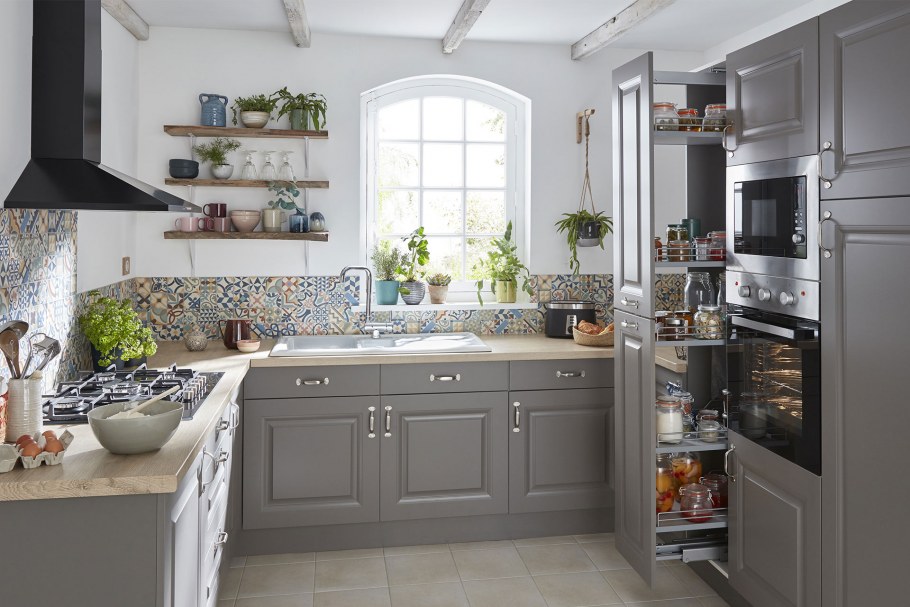 Кухонный остров икеа Будбин серый