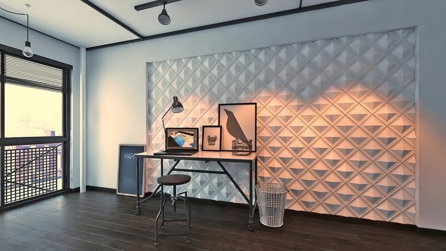 3d cамоклеющиеся панели "кирпич Оникс" (Brick Beige-White)