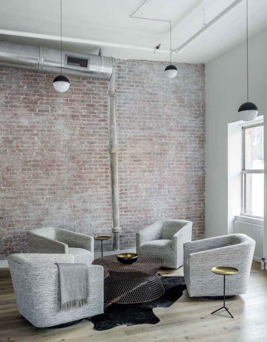 Стиль белый лофт в интерьере квартиры