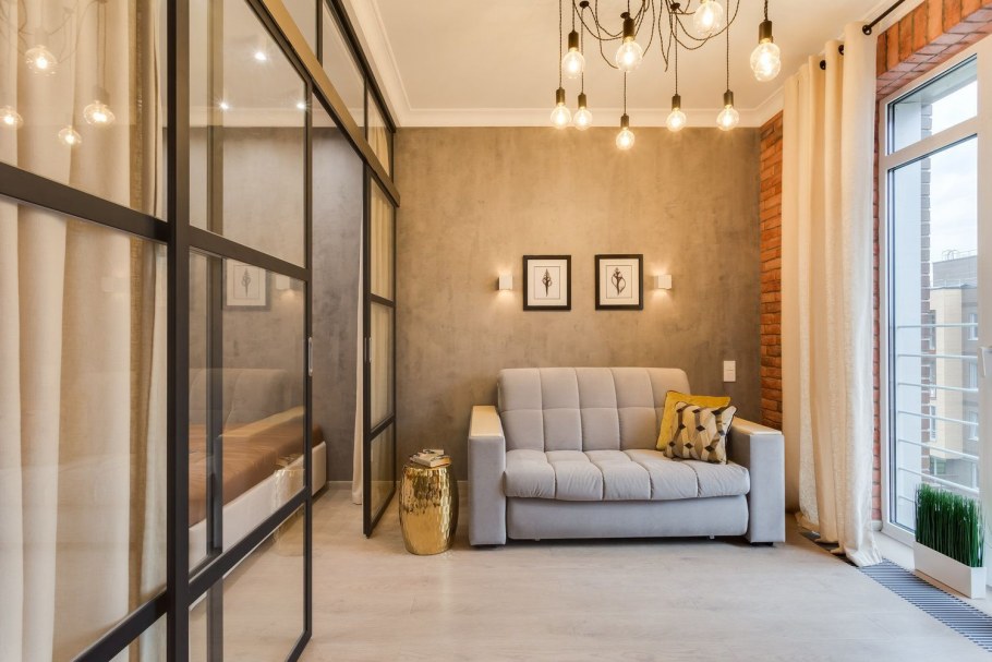 Бежевый лофт