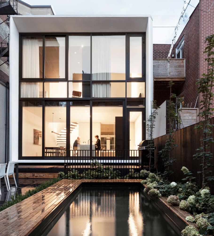 Лофт фасад дома