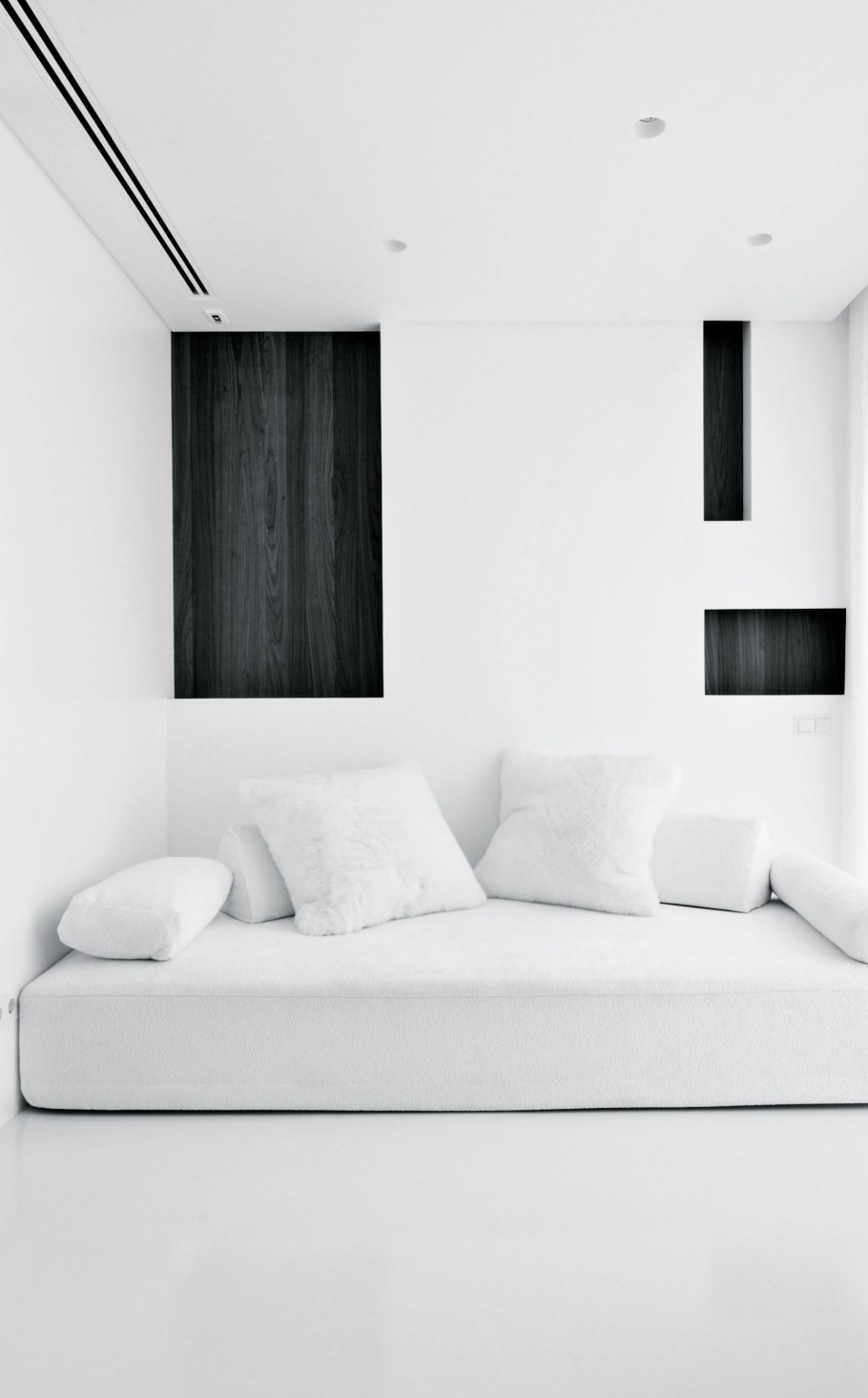 Белая квартира в стиле Минимализм