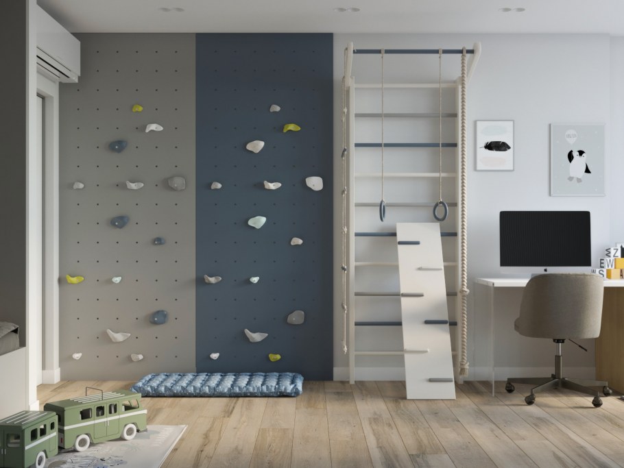 Стены в детской мальчику