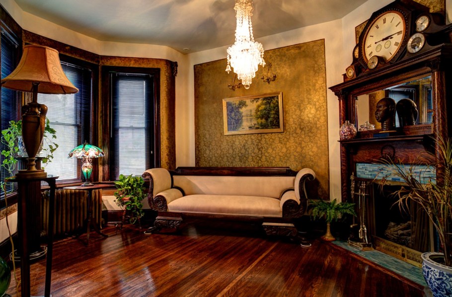 Классический английский Викторианский интерьер