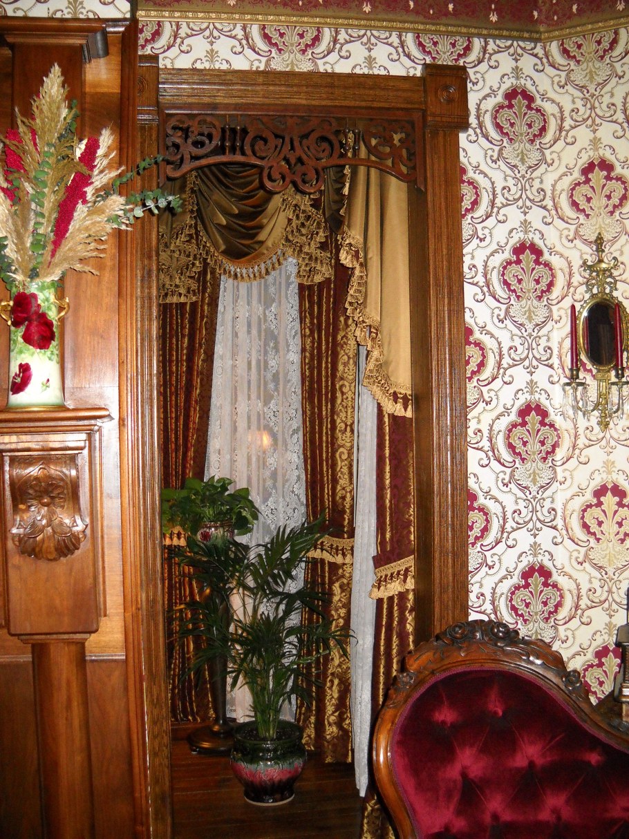 Викторианская эпоха шторы