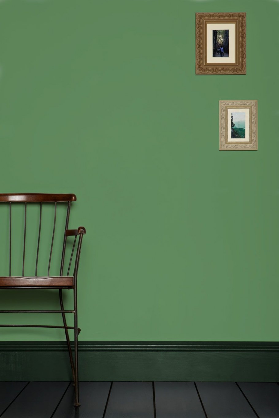 Зеленая краска для стен