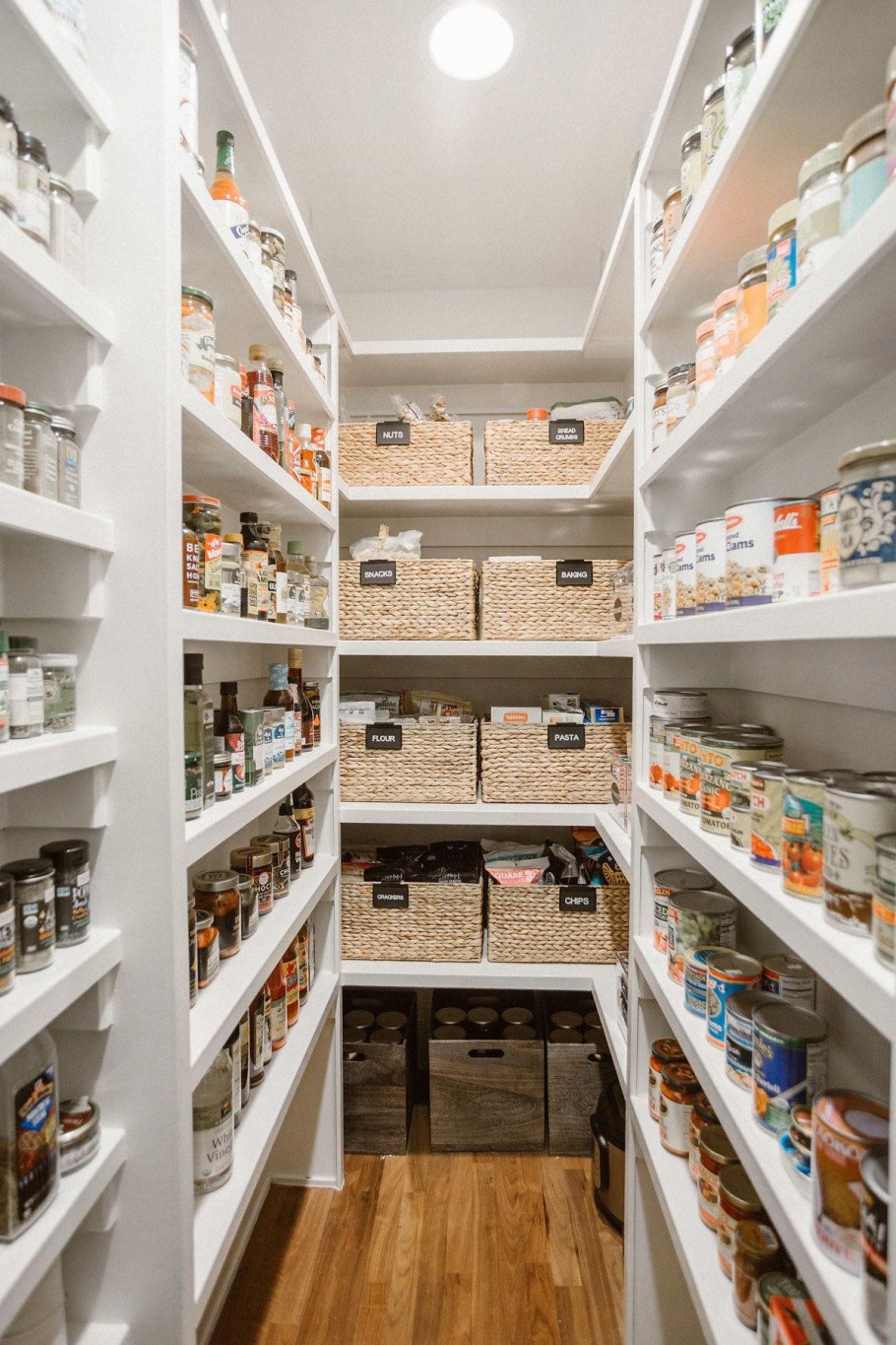 Кладовка для продуктов в частном доме