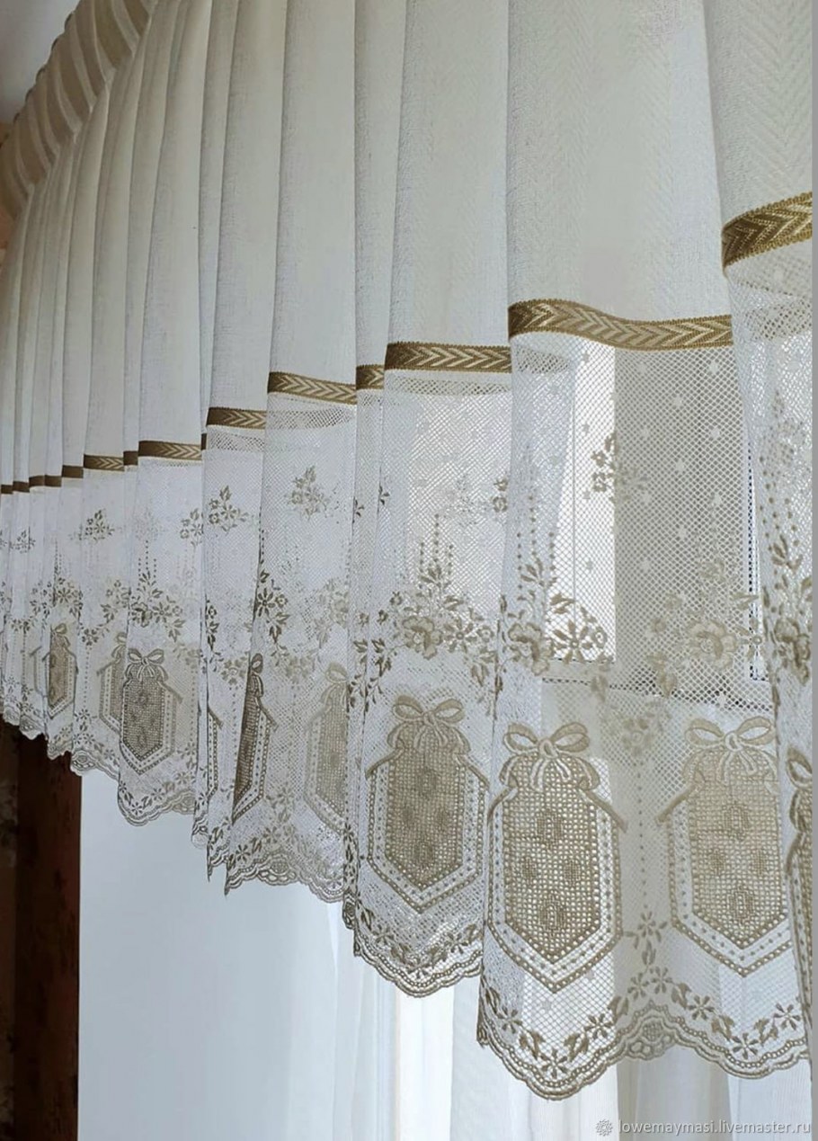 Интересные шторы для спальни