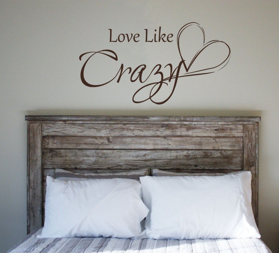 Спальня надпись