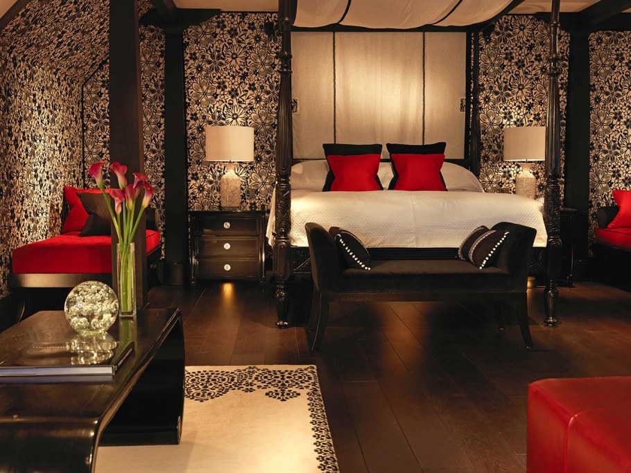 Современный гламур в интерьере