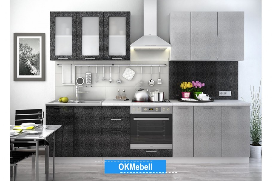 Кухни АГТ белый глянец