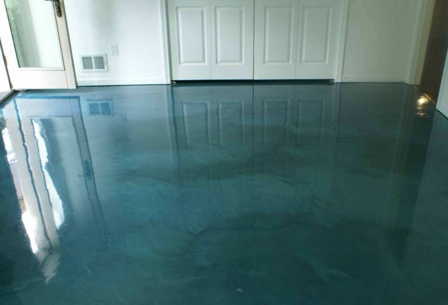 Черные полимерные полы