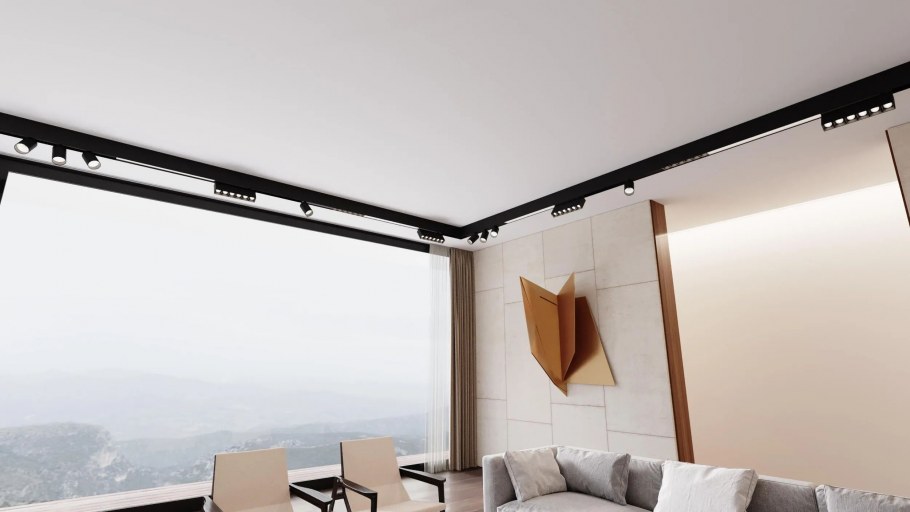 Трековые светильники в интерьере