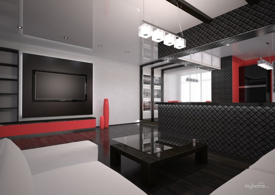 Квартира в стиле Хай тек