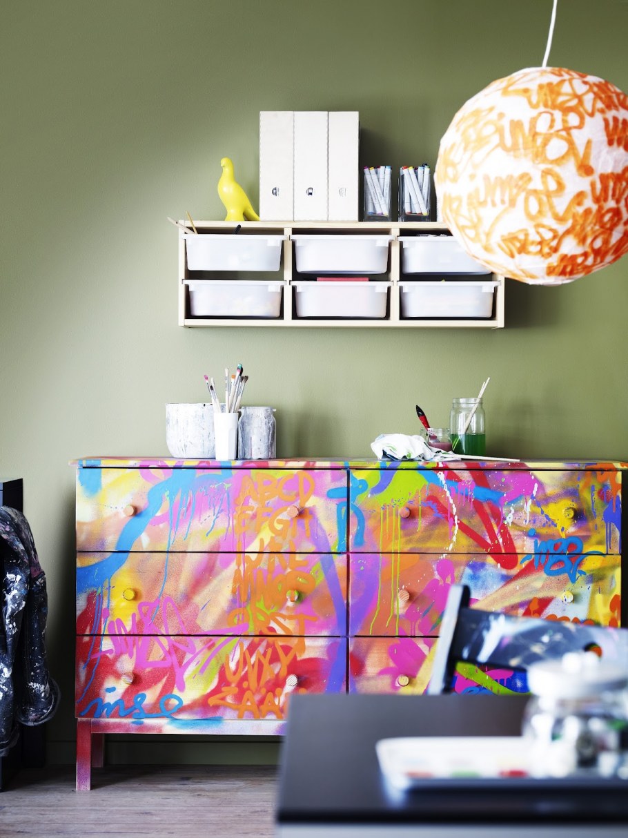 Необычный декор мебели