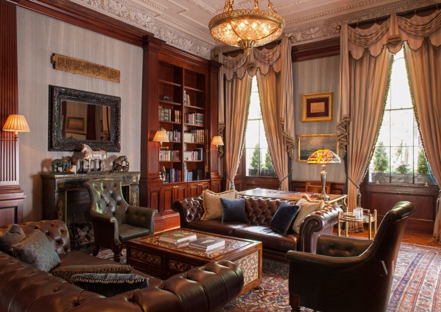 Гостиная в английском георгианском стиле