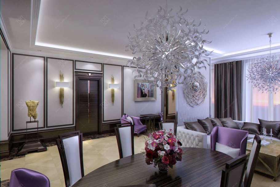 Освещение в стиле арт деко