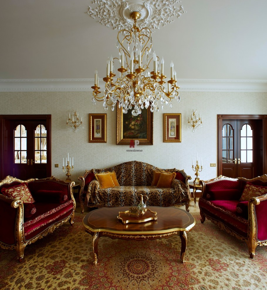 Стиль рококо в интерьере