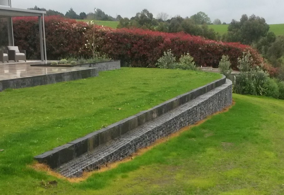 Скамейки из габионов