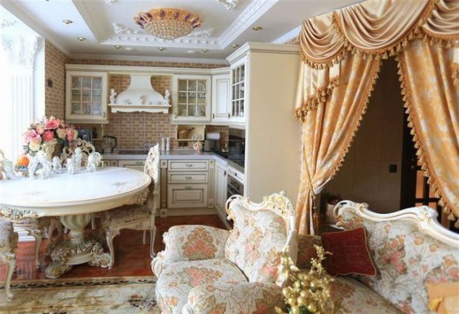 Королевский интерьер в стиле Барокко