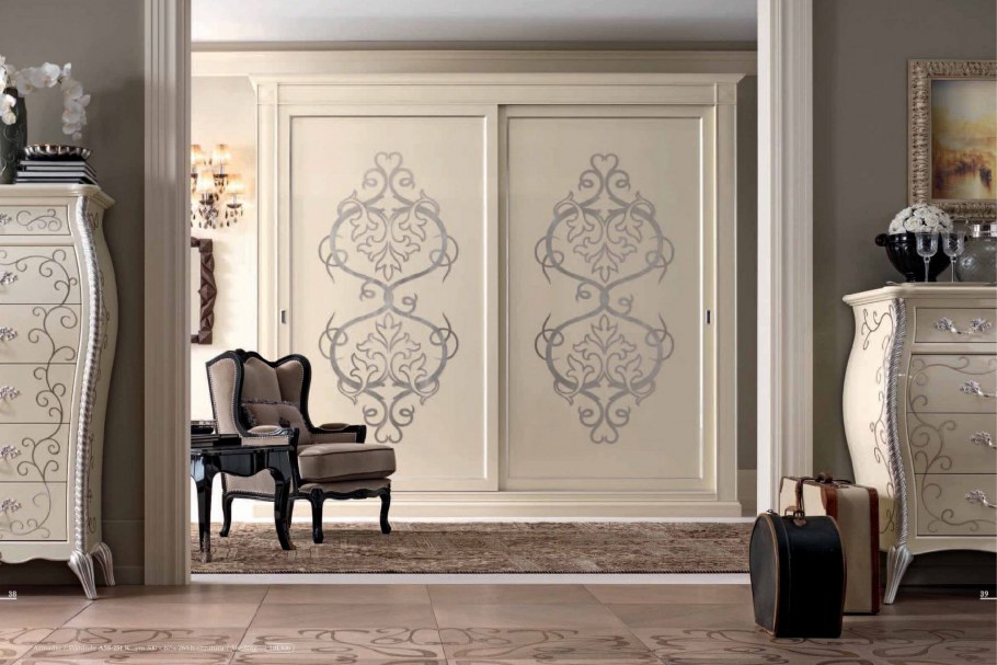 Белый шкаф Pregno