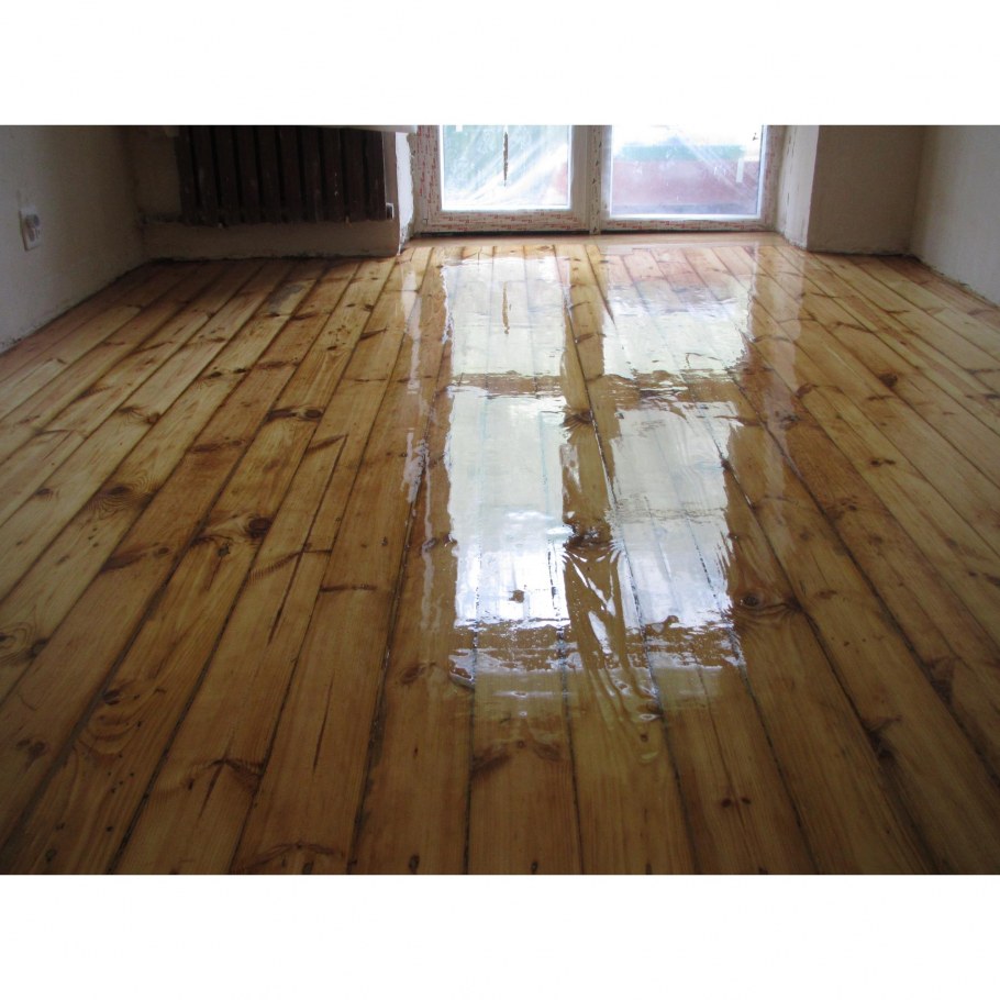 Циклевка шпунтованной доски