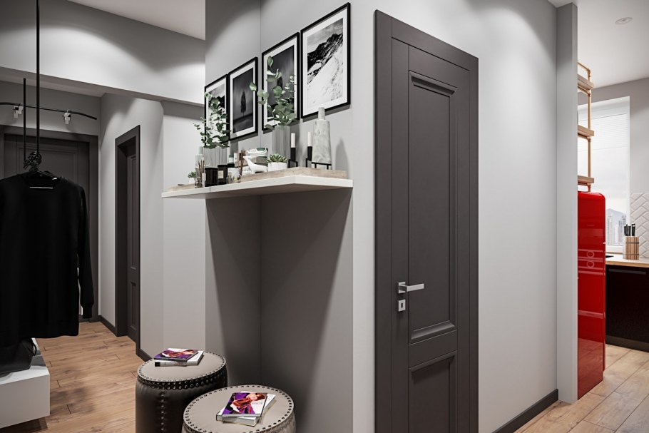 Прихожая Скандинавский лофт