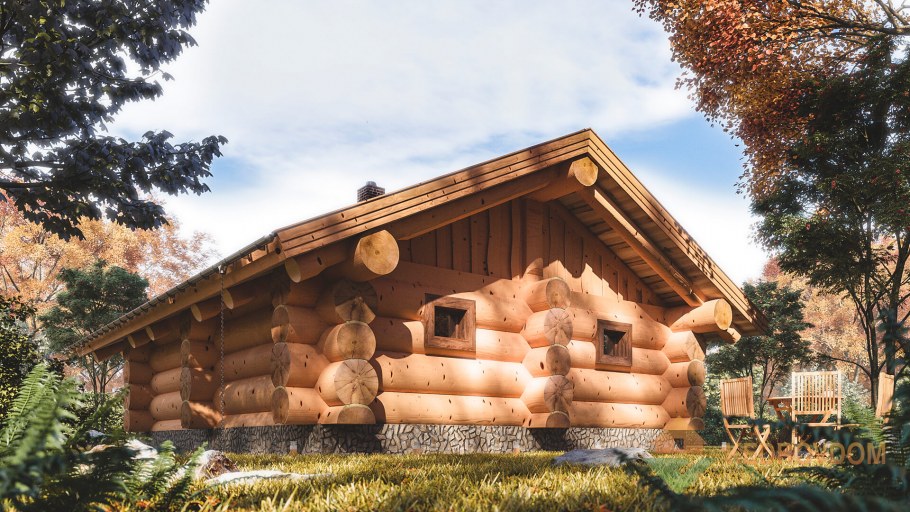 Сибирский кедр элитный сруб