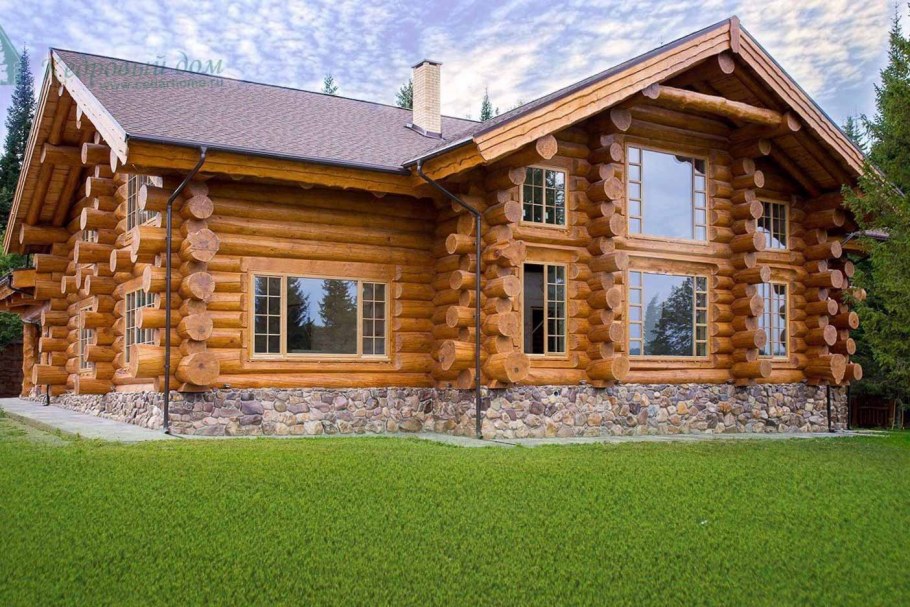 Сибирский кедр сруб