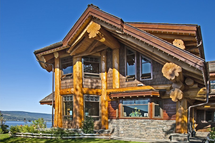 Деревянный дом из кедра