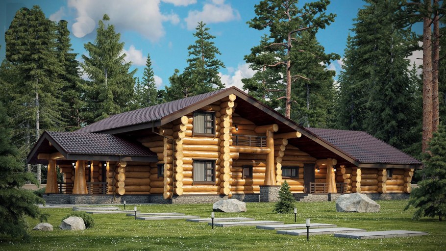 Дом сруб кедр