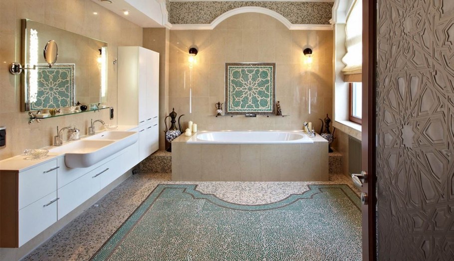 Ванна в марокканском стиле