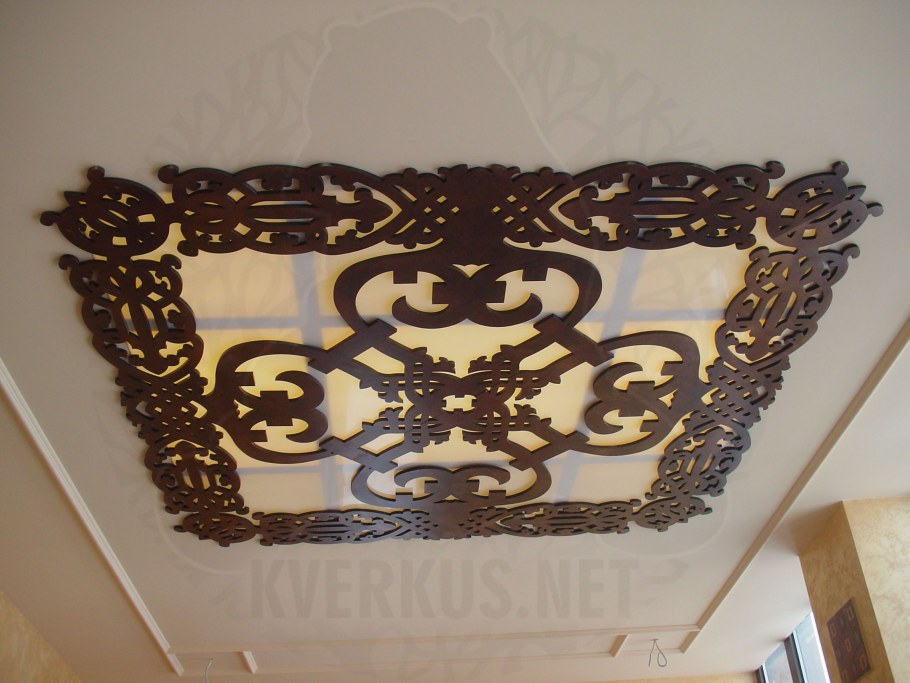 Лазерная резка потолок