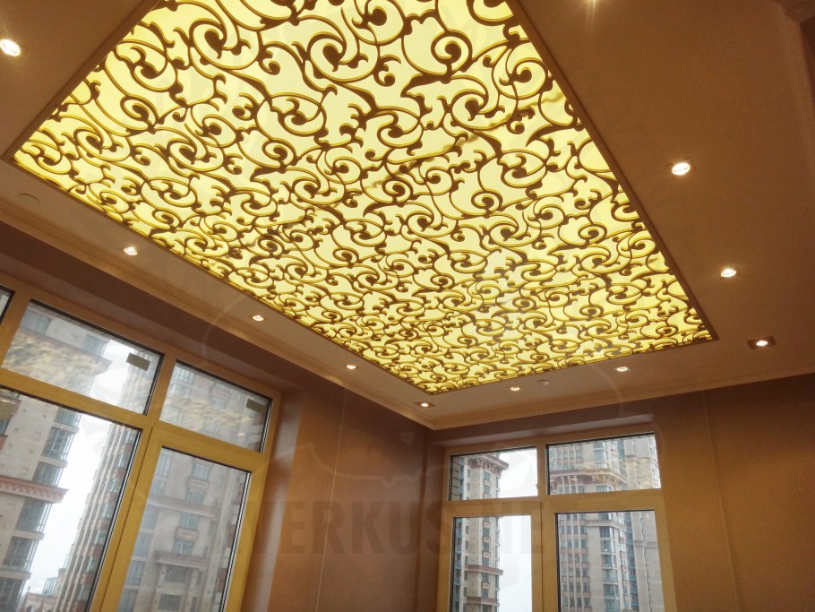 Ажурные подвесные потолки