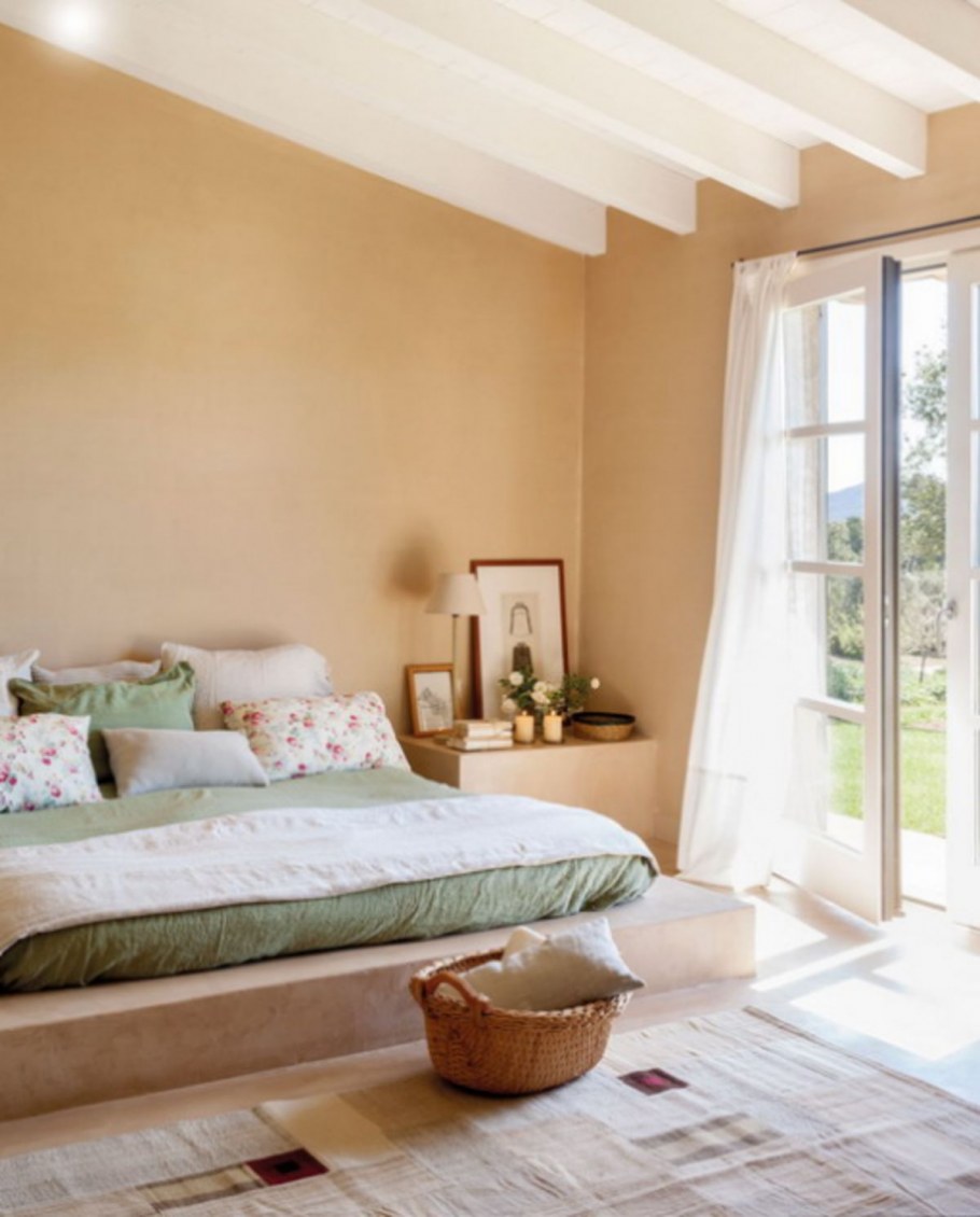 Желтый и оранжевый в интерьере